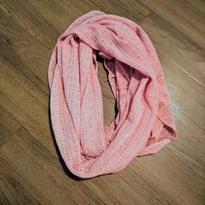 Coral Infinity Scarf